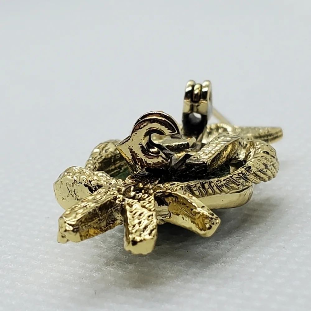 VINTAGE Gerry's Jelly Belly Owl Pin Brooch